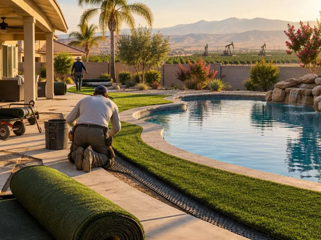 Pool & Patio Turf in Bakersfield, CA